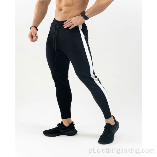Calças básicas masculinas de jogger básico